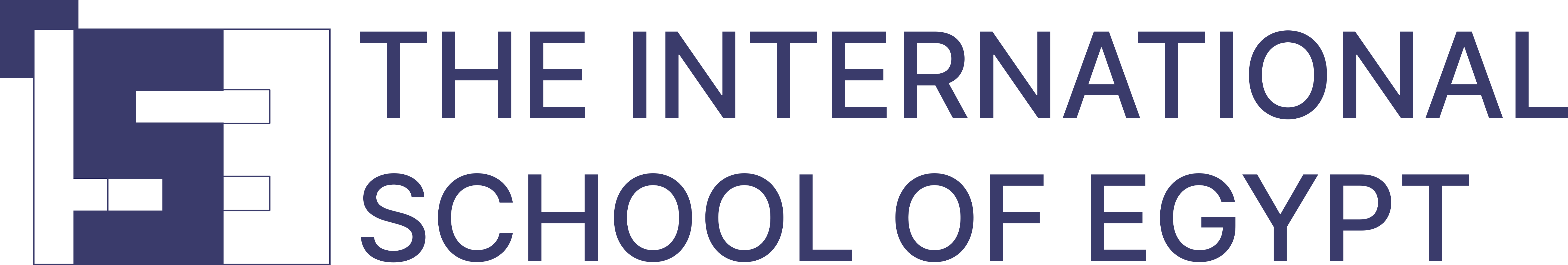 The International School of Egypt logo